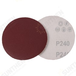 4 Inch Flocking Sandpaper Disc 40-2000 Grit Round Hook and Loop Polishing Sandpaper