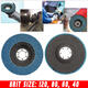 40/60/80/120 Grit Grinding Wheel Flap Disc 115mm Angle Grinder Sanding Tool 40/60/80/120 Grit Grinding Wheel Flap Disc 115mm Angle Grinder Sanding Tool