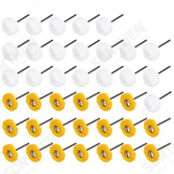 40Pcs Polishing Cloth Wheel Wool Wheel Rotating Drill Tool Mirror Jewelry Polishing Kit 40Pcs Polishing Cloth Wheel Wool Wheel Rotating Drill Tool Mirror Jewelry Polishing Kit