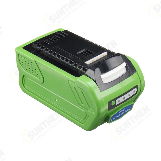 40V Li-Ion Replacement Battery 5.0Ah Replaceable Power Tool Battery Compatible For Grenn Works 29480 Cordless Power Tool