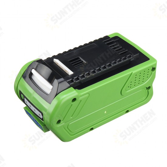 40V Li-Ion Replacement Battery 5.0Ah Replaceable Power Tool Battery Compatible For Grenn Works 29480 Cordless Power Tool 40V Li-Ion Replacement Battery 5.0Ah Replaceable Power Tool Battery Compatible For Grenn Works 29480 Cordless Power Tool