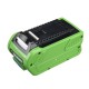 40V Li-Ion Replacement Battery 5.0Ah Replaceable Power Tool Battery Compatible For Grenn Works 29480 Cordless Power Tool