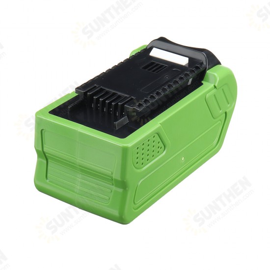 40V Li-Ion Replacement Battery 5.0Ah Replaceable Power Tool Battery Compatible For Grenn Works 29480 Cordless Power Tool