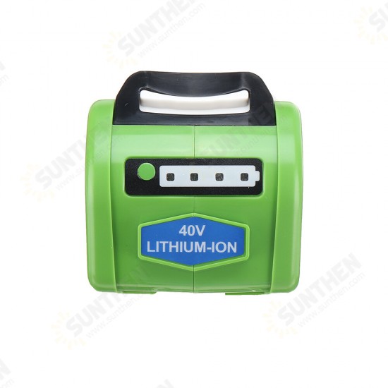 40V Li-Ion Replacement Battery 5.0Ah Replaceable Power Tool Battery Compatible For Grenn Works 29480 Cordless Power Tool