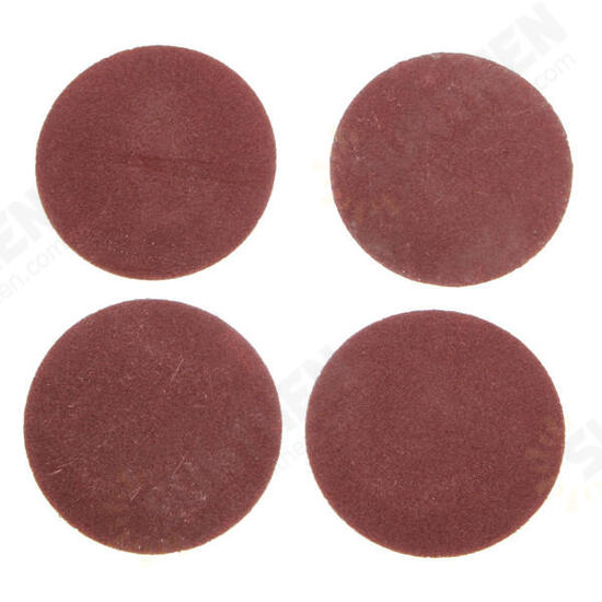 40pcs 2 Inch Roll Lock Sanding Disc 24/60/120/240 Grit Sandpaper