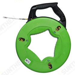4.5mm x 30/40/50M Fiberglass Cable Tape Fish Tape Reel Puller Conduit Ducting Rodder Wire Cable 4.5mm x 30/40/50M Fiberglass Cable Tape Fish Tape Reel Puller Conduit Ducting Rodder Wire Cable
