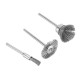 45pcs Steel Wire Wheel Brushes Sanding Polishing Set for Rotary Tool