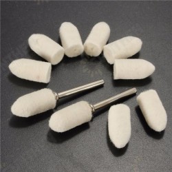 45pcs Wool Polishing Head Buffing Wheel For Dremel Rotary Tool With 2 Conecting Rods 45pcs Wool Polishing Head Buffing Wheel For Dremel Rotary Tool With 2 Conecting Rods