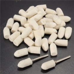 45pcs Wool Polishing Head Buffing Wheel For Dremel Rotary Tool With 2 Conecting Rods 45pcs Wool Polishing Head Buffing Wheel For Dremel Rotary Tool With 2 Conecting Rods