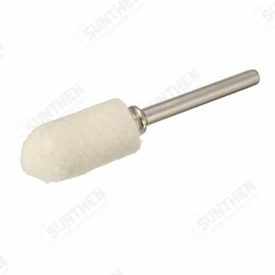 45pcs Wool Polishing Head Buffing Wheel For Dremel Rotary Tool With 2 Conecting Rods 45pcs Wool Polishing Head Buffing Wheel For Dremel Rotary Tool With 2 Conecting Rods