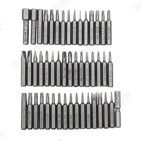 49Pcs Hex Shank Screwdriver Bits Set With Magnetic Screw Handle Tools Rotating Energy Screwdriver