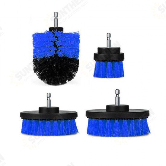 4pcs 2/3.5/4/5 Inch Drill Brush Kit Tub Cleaner Scrubber Cleaning Brushes Yellow/Red/Blue 4pcs 2/3.5/4/5 Inch Drill Brush Kit Tub Cleaner Scrubber Cleaning Brushes Yellow/Red/Blue
