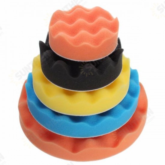 4pcs 3-7 Inch Buffing Polishing Sponge Pads kit for Car Polisher 4pcs 3-7 Inch Buffing Polishing Sponge Pads kit for Car Polisher