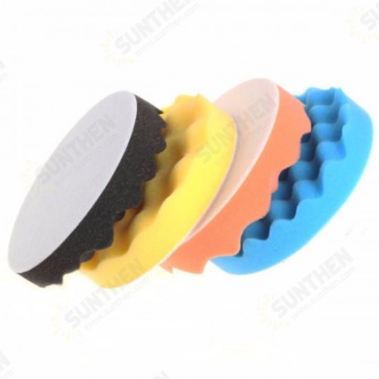 4pcs 3-7 Inch Buffing Polishing Sponge Pads kit for Car Polisher 4pcs 3-7 Inch Buffing Polishing Sponge Pads kit for Car Polisher