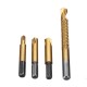 4pcs Damaged Screw Extractor Bolt Extractor Broken Screw Remover 4pcs Damaged Screw Extractor Bolt Extractor Broken Screw Remover