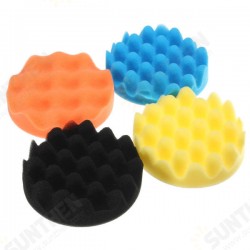 4pcs Sponge Wave Polishing Buffing Pads Kit 3/4/5/6/7 Inch for Car polisher 4pcs Sponge Wave Polishing Buffing Pads Kit 3/4/5/6/7 Inch for Car polisher