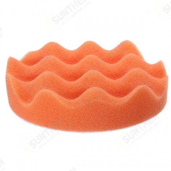 4pcs Sponge Wave Polishing Buffing Pads Kit 3/4/5/6/7 Inch for Car polisher 4pcs Sponge Wave Polishing Buffing Pads Kit 3/4/5/6/7 Inch for Car polisher