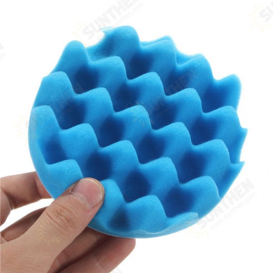 4pcs Sponge Wave Polishing Buffing Pads Kit 3/4/5/6/7 Inch for Car polisher 4pcs Sponge Wave Polishing Buffing Pads Kit 3/4/5/6/7 Inch for Car polisher