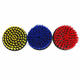 5 Inch Red/Yellow/Blue Bristle Electric Drill Brush Cleaning Brush for Dust Removal 5 Inch Red/Yellow/Blue Bristle Electric Drill Brush Cleaning Brush for Dust Removal