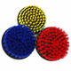 5 Inch Red/Yellow/Blue Bristle Electric Drill Brush Cleaning Brush for Dust Removal 5 Inch Red/Yellow/Blue Bristle Electric Drill Brush Cleaning Brush for Dust Removal
