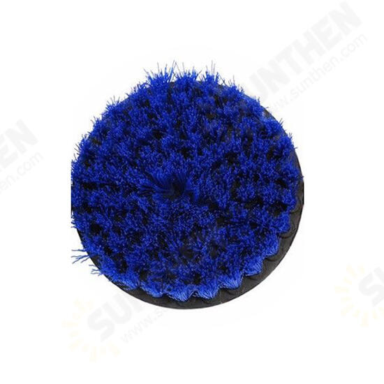 5 Inch Red/Yellow/Blue Bristle Electric Drill Brush Cleaning Brush for Dust Removal 5 Inch Red/Yellow/Blue Bristle Electric Drill Brush Cleaning Brush for Dust Removal