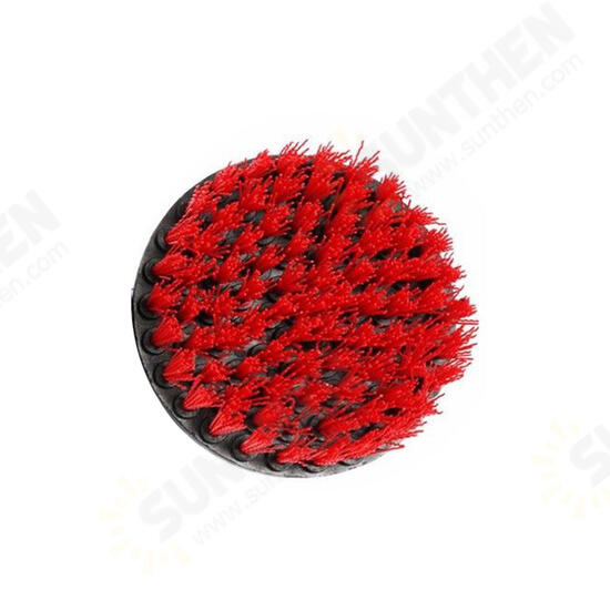 5 Inch Red/Yellow/Blue Bristle Electric Drill Brush Cleaning Brush for Dust Removal 5 Inch Red/Yellow/Blue Bristle Electric Drill Brush Cleaning Brush for Dust Removal