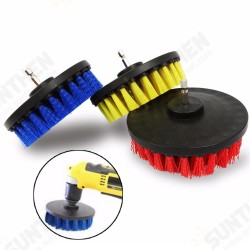 5 Inch Red/Yellow/Blue Bristle Electric Drill Brush Cleaning Brush for Dust Removal 5 Inch Red/Yellow/Blue Bristle Electric Drill Brush Cleaning Brush for Dust Removal