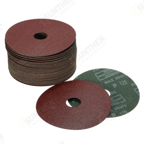 50pcs 115mm Sanding Grinding Discs Wheels 24-120 Grit for Angle Grinder 50pcs 115mm Sanding Grinding Discs Wheels 24-120 Grit for Angle Grinder