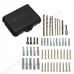53pcs Electric Screwdriver Accessories Expansion Screws Sockets Drill Bits Alloy Steel Drill Bits 53pcs Electric Screwdriver Accessories Expansion Screws Sockets Drill Bits Alloy Steel Drill Bits