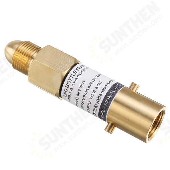 5/8 Inch LH Bayonet LPG Filling Point Refill Gas Propane Bottle POL Adapter 5/8 Inch LH Bayonet LPG Filling Point Refill Gas Propane Bottle POL Adapter