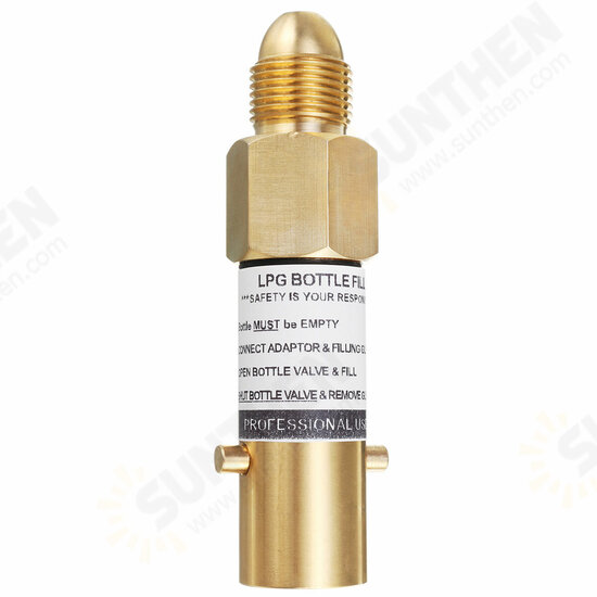 5/8 Inch LH Bayonet LPG Filling Point Refill Gas Propane Bottle POL Adapter 5/8 Inch LH Bayonet LPG Filling Point Refill Gas Propane Bottle POL Adapter