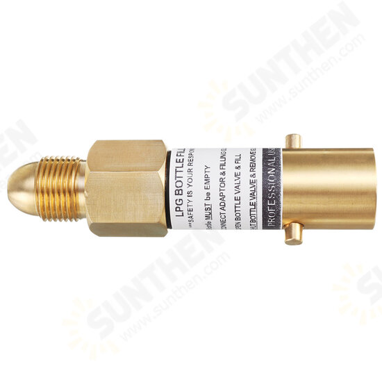 5/8 Inch LH Bayonet LPG Filling Point Refill Gas Propane Bottle POL Adapter 5/8 Inch LH Bayonet LPG Filling Point Refill Gas Propane Bottle POL Adapter