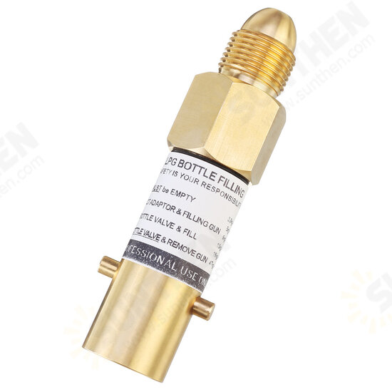 5/8 Inch LH Bayonet LPG Filling Point Refill Gas Propane Bottle POL Adapter 5/8 Inch LH Bayonet LPG Filling Point Refill Gas Propane Bottle POL Adapter
