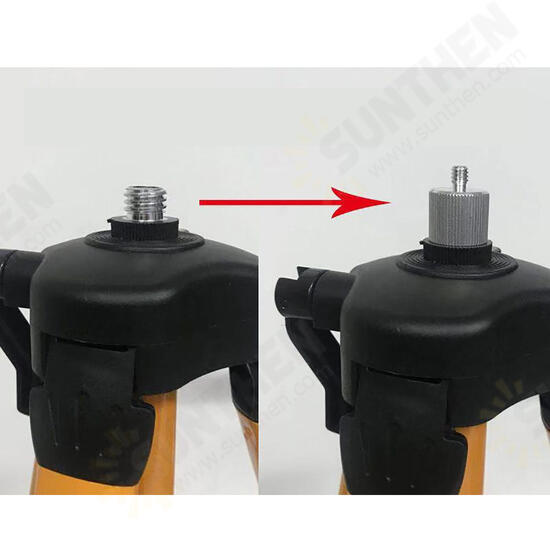 5/8inch to 1/4inch Thread Screw Adpater for Laser Level and Rangefinder Tripod Stand