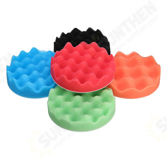 5Pcs 4 Inch 5 Inch Sponge Foam Polishing Pad Waxing Buffing Mats Polisher Kit 5Pcs 4 Inch 5 Inch Sponge Foam Polishing Pad Waxing Buffing Mats Polisher Kit