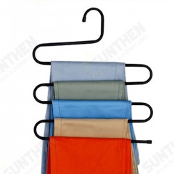 5Pcs Hanger 5 Layers S Shape Multi Clothes Layer Storage Pants Hang Storage Rack 5Pcs Hanger 5 Layers S Shape Multi Clothes Layer Storage Pants Hang Storage Rack