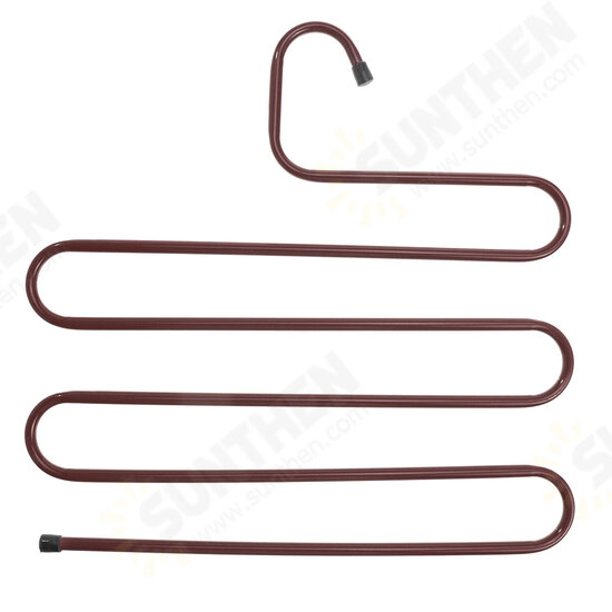 5Pcs Hanger 5 Layers S Shape Multi Clothes Layer Storage Pants Hang Storage Rack 5Pcs Hanger 5 Layers S Shape Multi Clothes Layer Storage Pants Hang Storage Rack