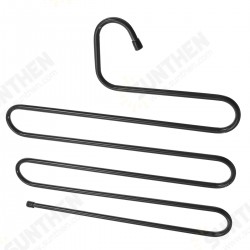 5Pcs Hanger 5 Layers S Shape Multi Clothes Layer Storage Pants Hang Storage Rack 5Pcs Hanger 5 Layers S Shape Multi Clothes Layer Storage Pants Hang Storage Rack