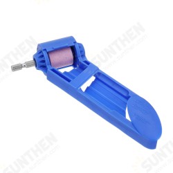 5Pcs Portable Drill Bit Sharpener 2-12.5mm Corundum Grinding Wheel Powered Tool for Drill Polishing