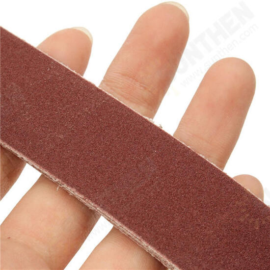 5pcs 106x2.5cm 240 Grit Alumina Sanding Belts Self Sharpening Oxide Abrasive Strips 5pcs 106x2.5cm 240 Grit Alumina Sanding Belts Self Sharpening Oxide Abrasive Strips
