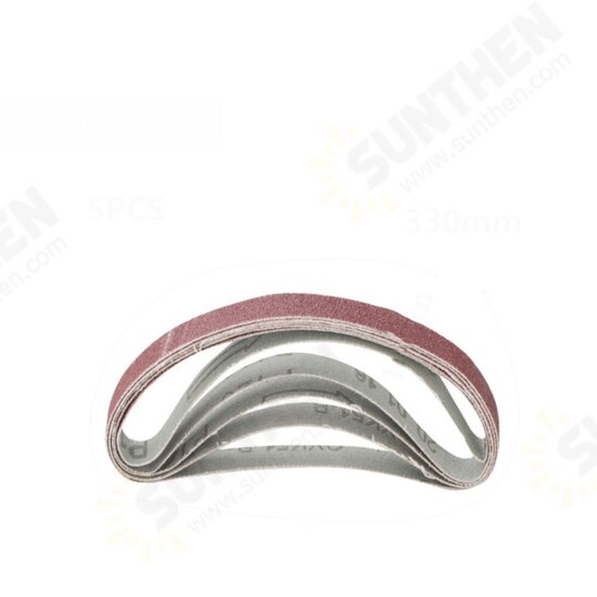 5pcs 10x330mm 40 to 120 Grit Sanding Belt for Flush Belt Machines Polishing Grind Machine 5pcs 10x330mm 40 to 120 Grit Sanding Belt for Flush Belt Machines Polishing Grind Machine