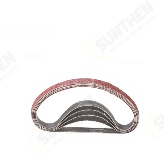 5pcs 10x330mm 40 to 120 Grit Sanding Belt for Flush Belt Machines Polishing Grind Machine 5pcs 10x330mm 40 to 120 Grit Sanding Belt for Flush Belt Machines Polishing Grind Machine