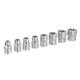 5pcs 3/8 Inch Driver Socket Set E Star Socket Metalworking Household Wrench Sockets 5pcs 3/8 Inch Driver Socket Set E Star Socket Metalworking Household Wrench Sockets