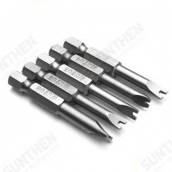 5pcs 50mm 1/4 Inch Hex Magnetic U-shaped Screwdriver Bits 5pcs 50mm 1/4 Inch Hex Magnetic U-shaped Screwdriver Bits