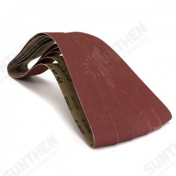 5pcs 5x106cm 100 Grit Alumina Sanding Belts Self Sharpening Oxide Abrasive Strips 5pcs 5x106cm 100 Grit Alumina Sanding Belts Self Sharpening Oxide Abrasive Strips