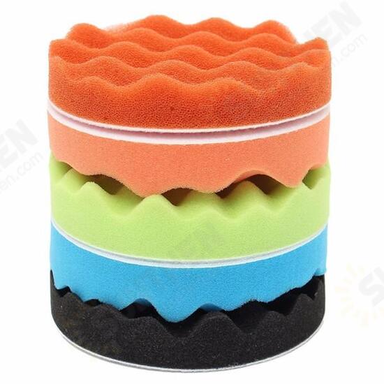 5pcs 6 Inch Sponge Polishing Buffing Pad Kit For Car Polisher 5pcs 6 Inch Sponge Polishing Buffing Pad Kit For Car Polisher