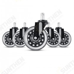 5pcs Office Chair Wheel Rollers Furniture Caster Replacement Swivel Rubbers 5pcs Office Chair Wheel Rollers Furniture Caster Replacement Swivel Rubbers