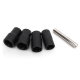 5pcs Twist Socket Set Lug Bolt Nut Remover Extractor Tool 17MM to 22MM Metric Bolt and Lug Nut Extractor Socket Wrench Tools 5pcs Twist Socket Set Lug Bolt Nut Remover Extractor Tool 17MM to 22MM Metric Bolt and Lug Nut Extractor Socket Wrench Tools