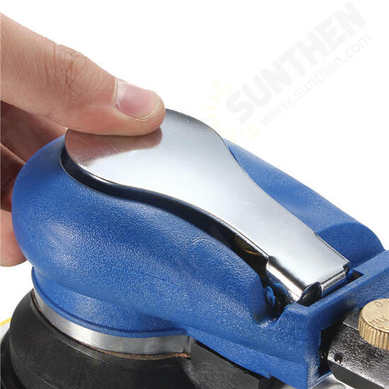 6 Inch Air Random Orbital Palm Sander Sanding Pad Vacuum Polisher