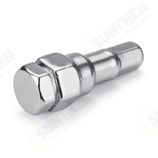 6 Point Spline Sided 12mm Hex Key Tuner Wheel Lug Nut Tool Socket Adapter Wrench 6 Point Spline Sided 12mm Hex Key Tuner Wheel Lug Nut Tool Socket Adapter Wrench